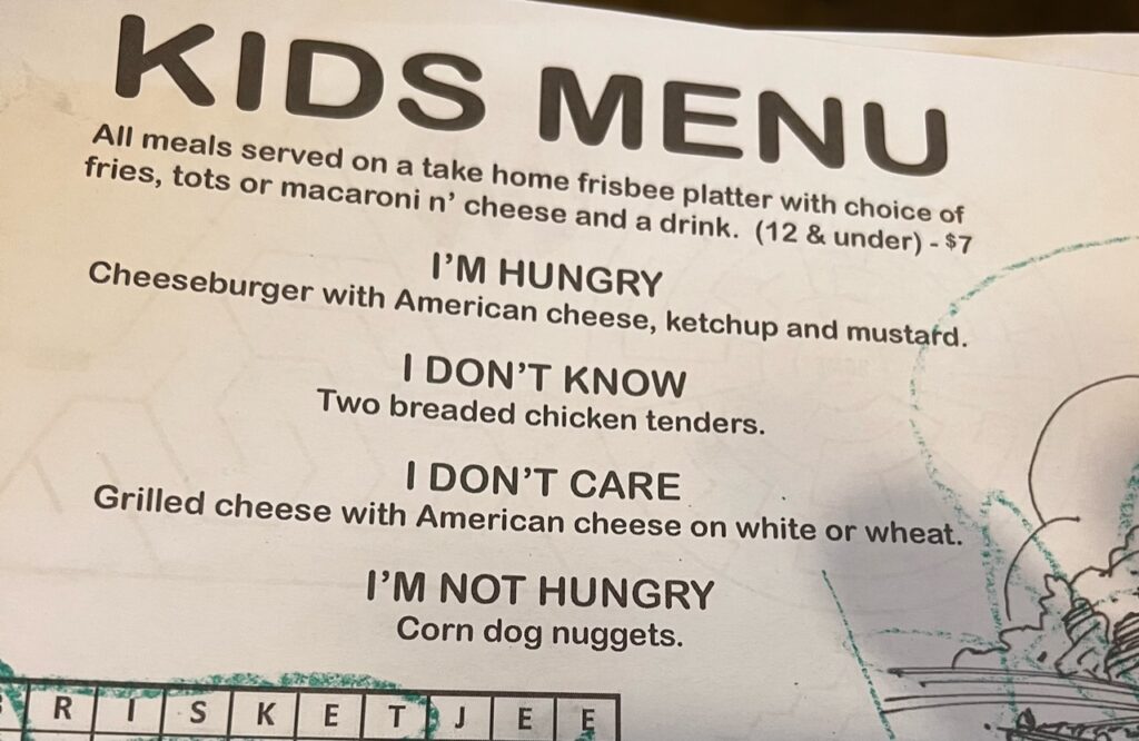 family friendly dining